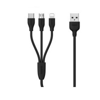 

                                    Remax RC-109th SUDA 3 in 1 Fast Charging Cable for Lightning/Micro/Type-C 1M